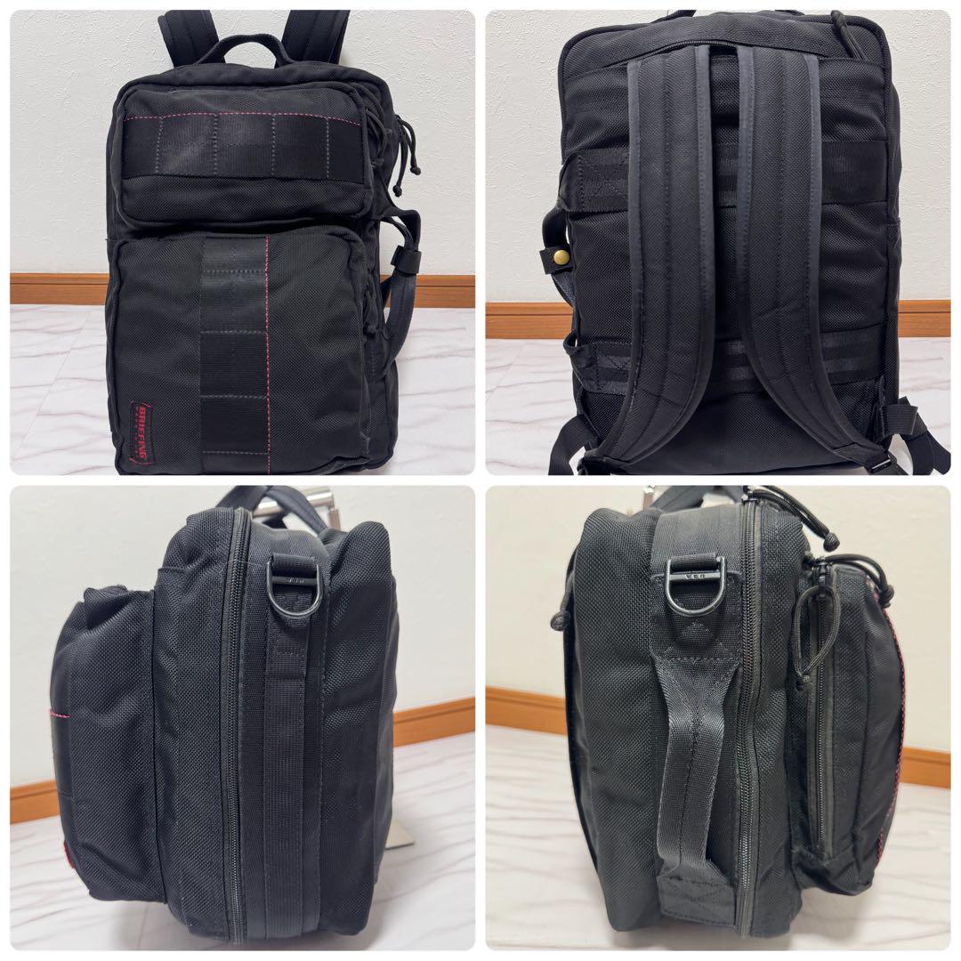 【希少】ブリーフィング トゥモローランド別注 3WAYバッグ 黒 ブリーフィング トゥモローランド別注 3way ネオトリニティ
