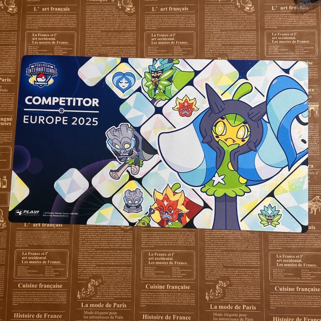 EUIC 2025 大会 出場者限定 ポケモン オーガポン プレイマット EUIC 2025 大会 出場者限定 ポケモン オーガポン プレイマット