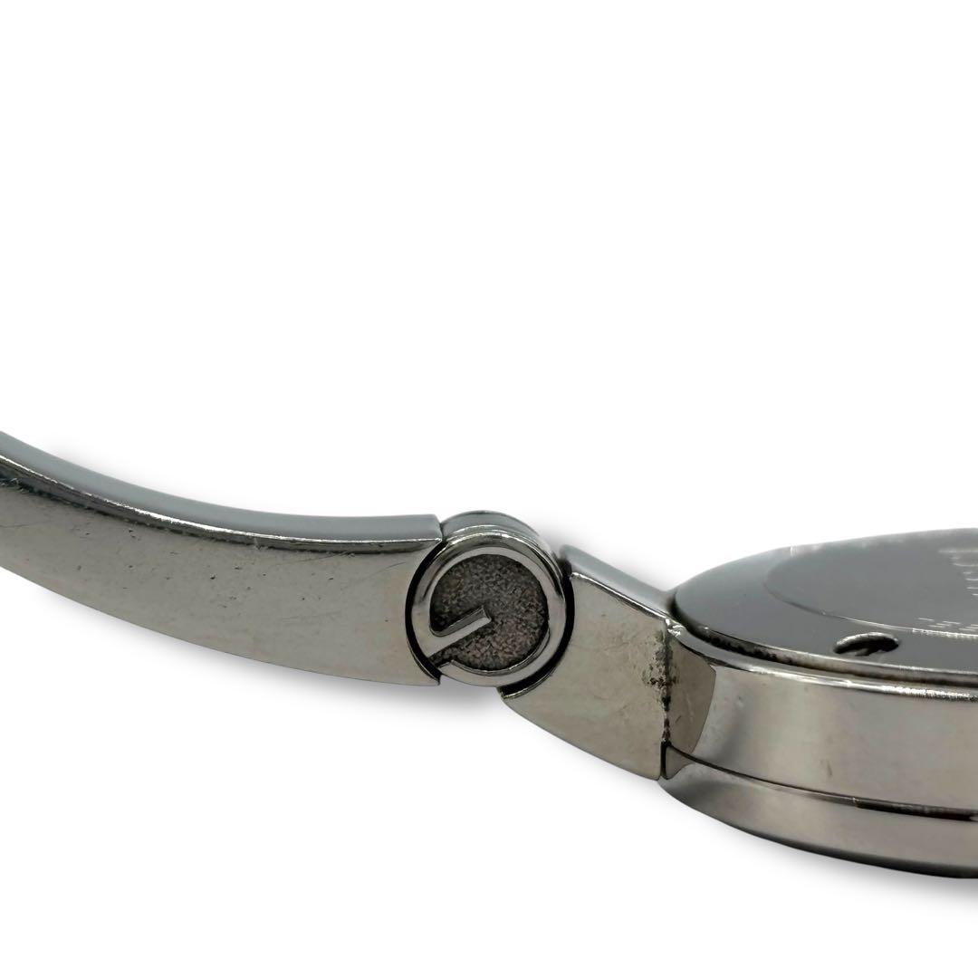 グッチ フローラ 1Pダイヤ 105 フラワー バングル 腕時計 シルバー