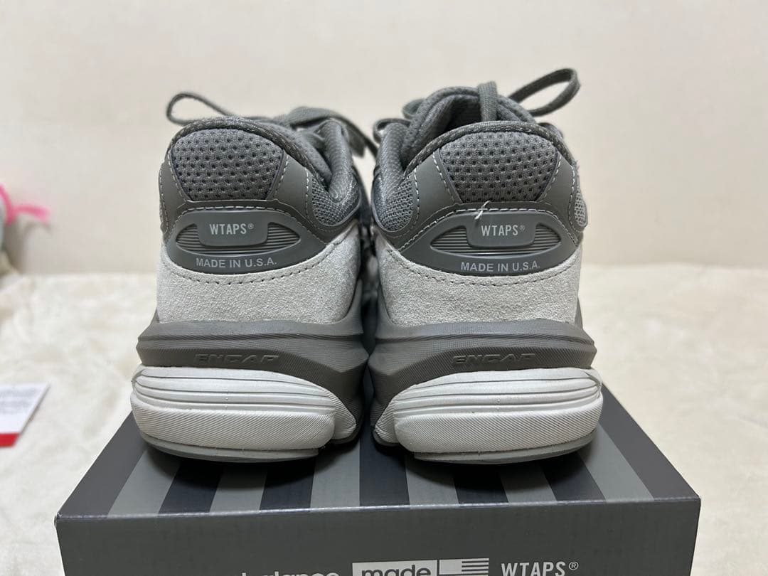 26.5 WTAPS × New Balance 990 V6 Gray 26.5 WTAPS × New Balance 990 V6 Gray