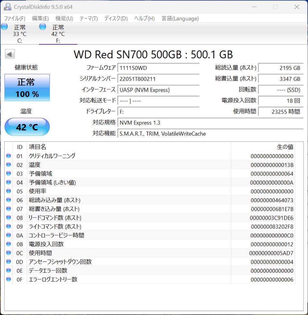 WD Red SN700 NVMe WDS500G1R0C