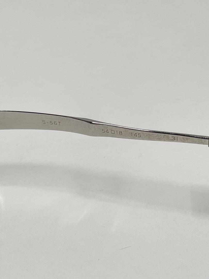999.9 サングラス（度なし） S-56T チタニウム