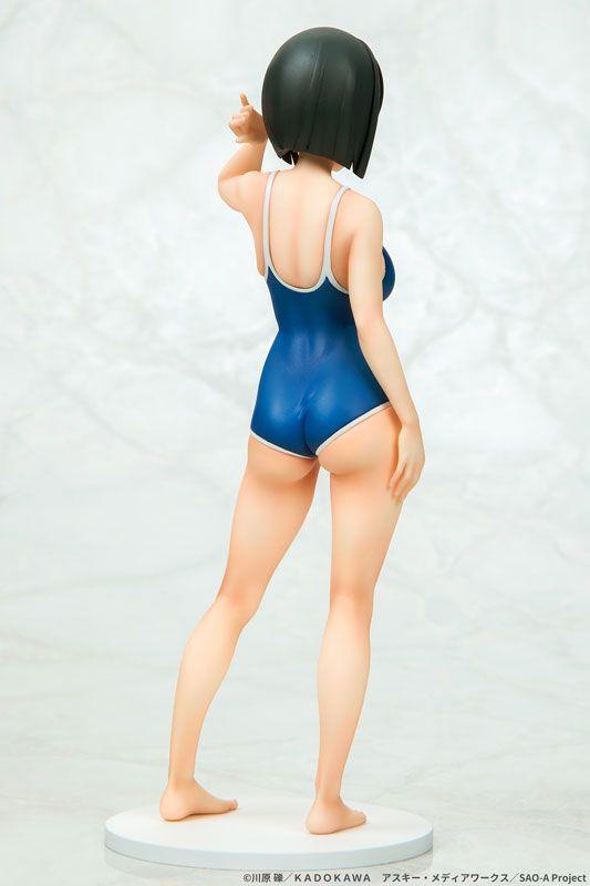 好評超激安 Qsix 桐ヶ谷直葉 紺スクver. フィギュア dukE0-m18423920422 ソードアート オンライン 好評