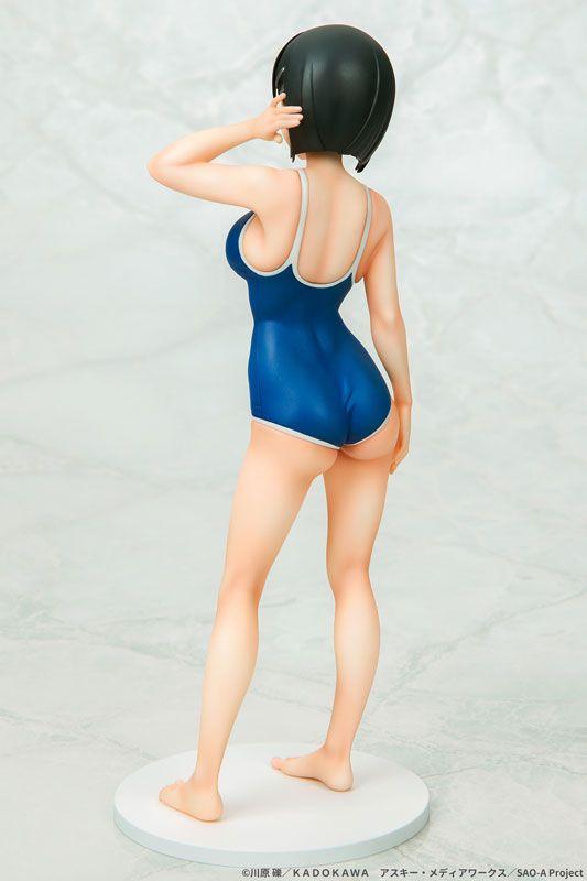 好評超激安 Qsix 桐ヶ谷直葉 紺スクver. フィギュア dukE0-m18423920422 ソードアート オンライン 好評
