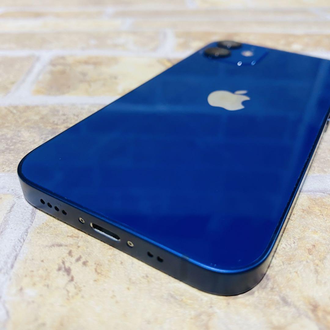 SIMフリー iPhone12mini 256GB ブルー バッテリー良好