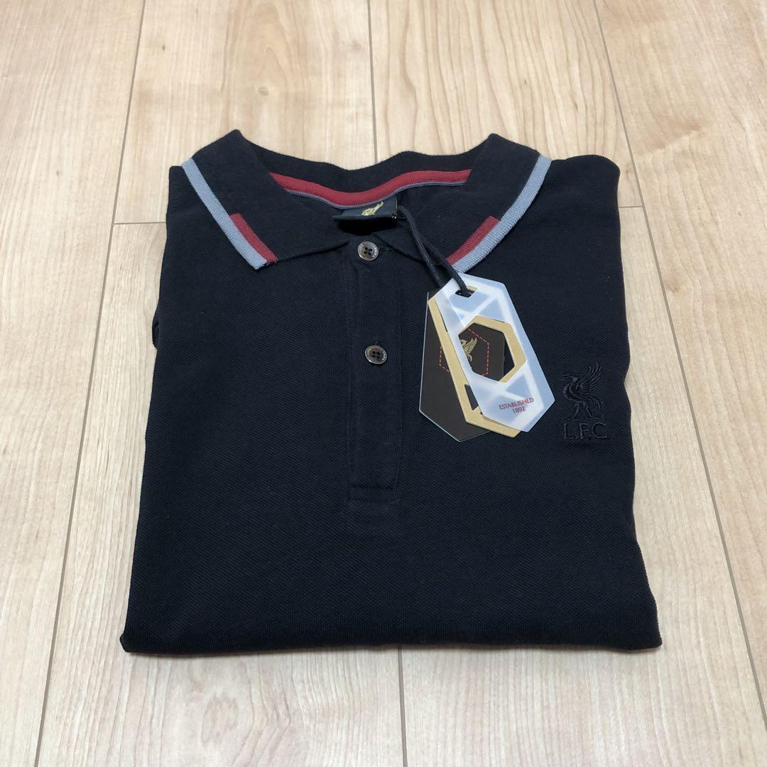 【新品】 リバプールFC ポロシャツ 長袖　ブラック