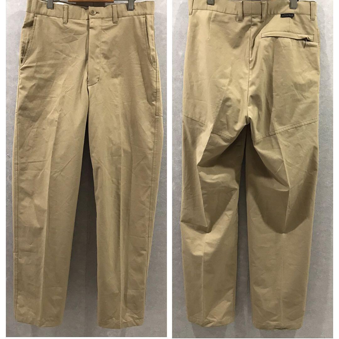 “mont-bellモンベル　オールド　Y2K クライミングパンツ” mont-bell モンベル クライミングパンツ ストレッチ ベージュ 80