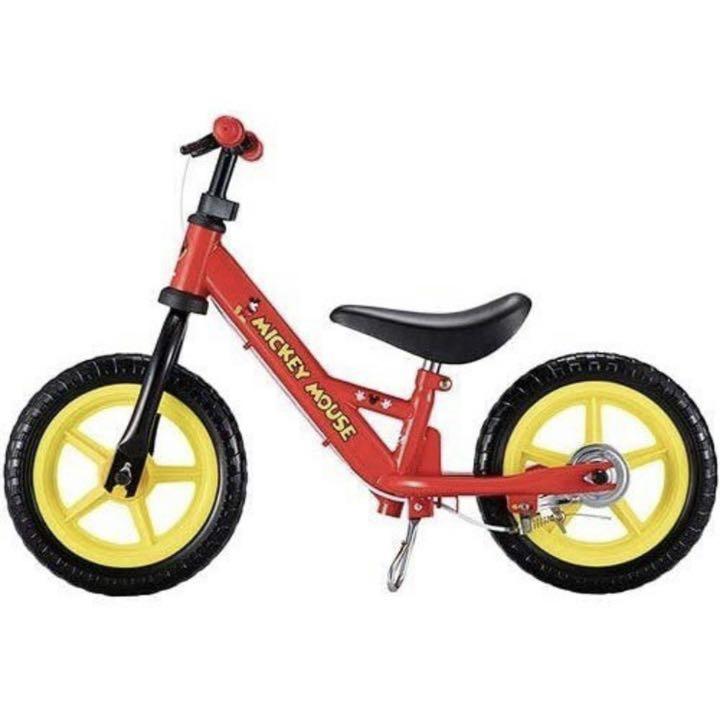 好評再入荷 ディズニー ミッキーマウス こども 自転車 6A2b8-m18428910421 キッズライダー プラス 格安最新品