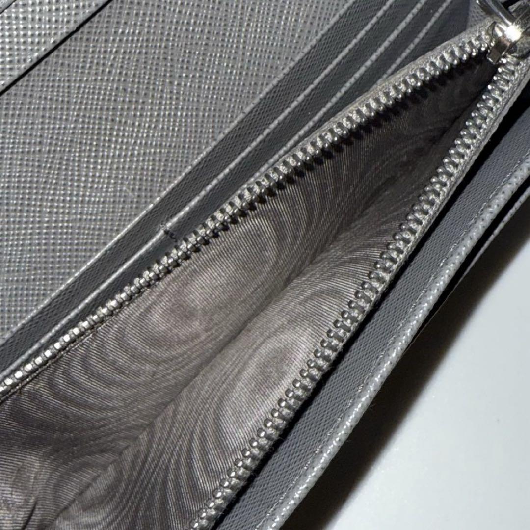 ⭐️未使用級⭐️　PRADA　サフィアーノレザー　リボン　長財布　1MH132