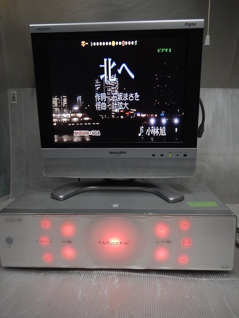 ジョイサウンドカラオケ機 JS-W1 mic RCAvideoコード付き - メルカリ