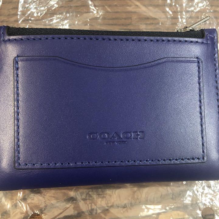 低価人気 COACH - COACH コーチ カード ウォレット 財布 ラジカセ