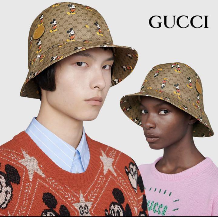 GUCCI×ディズニーミッキーマウス2020年限定バケットハット