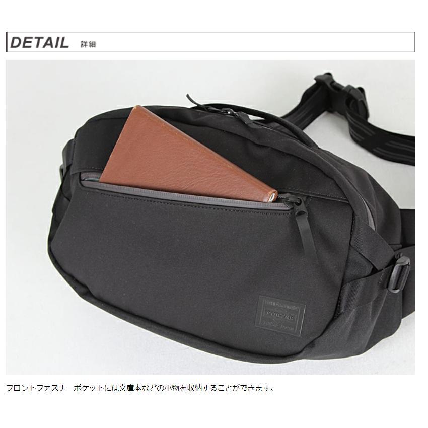 吉田カバン ポーター ボディバッグ 斜め掛け ウエストバッグ 黒 ブラック