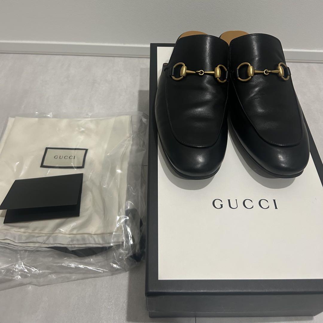 【美品】GUCCI ホースビット ローファー サンダル　プリンスタウン グッチ