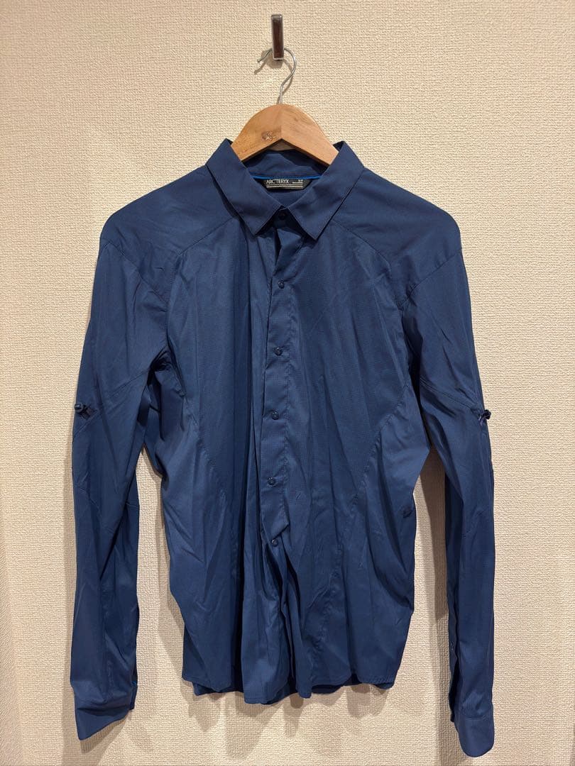 ARC TERYX イラオシャツ アークテリクス ブルー系 SサイズS ARC TERYX