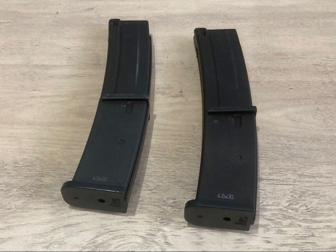 KSC ガスブローバック H&K MP7A1 40連ロングマガジン 2本 GBB