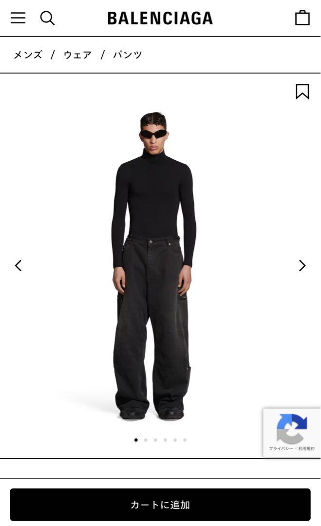 M*J様 BALENCIAGA 23FW ソフト レフト ハンドデニム製 カーゴ