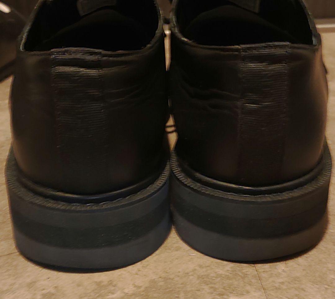 【THE ONITSUKA】厚底ダービー ペンキ 外羽根