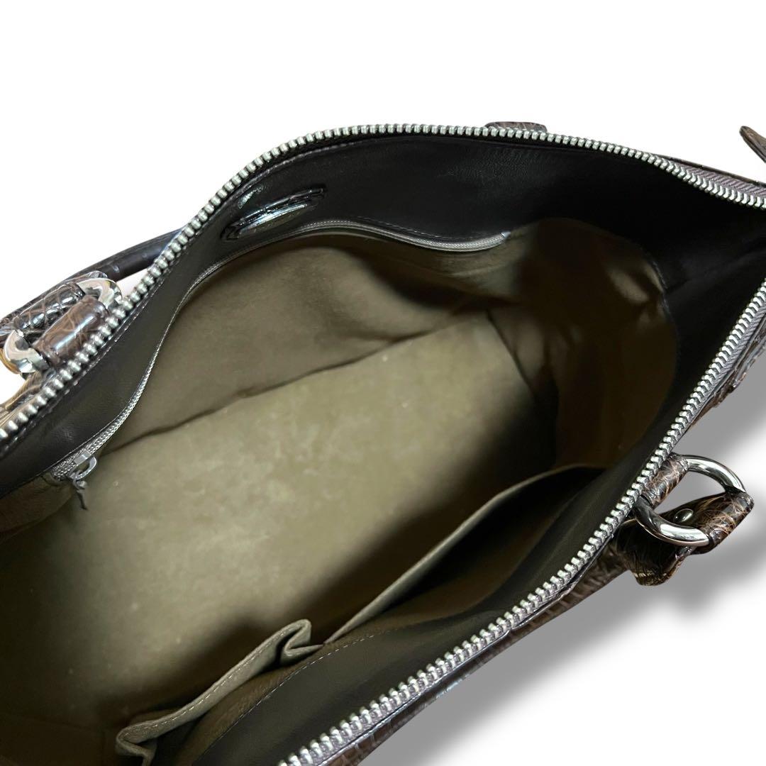 ハンドバッグ エキゾチックレザー