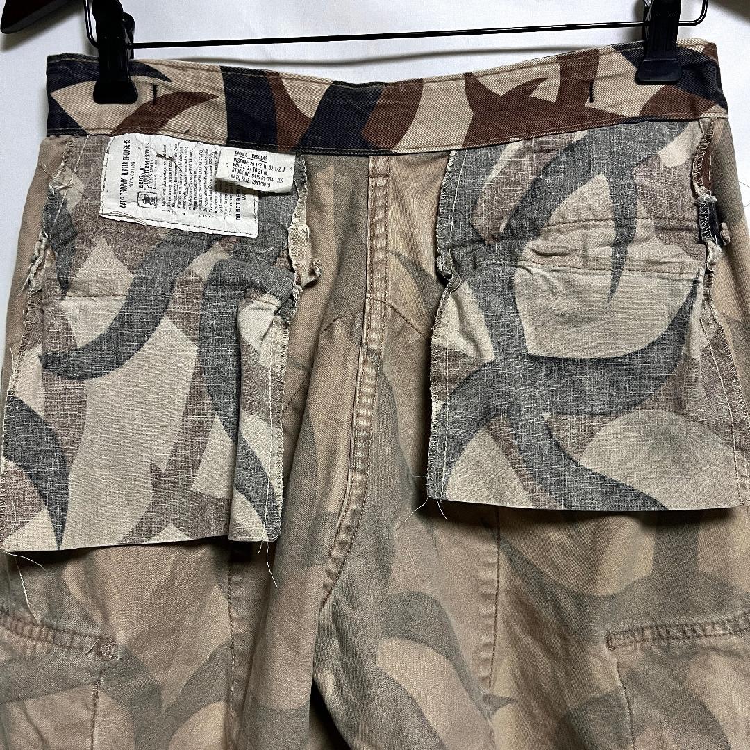 90's 米軍 ASAT USA製 トライバルカモ 迷彩 カーゴパンツ S-R