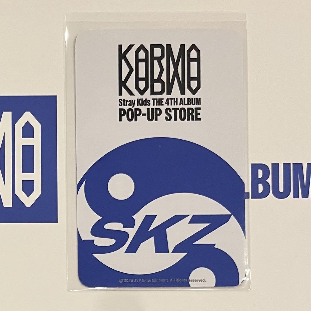 スキズ バンチャン ラキドロ KARMA popup 特典 アルバム 2週目
