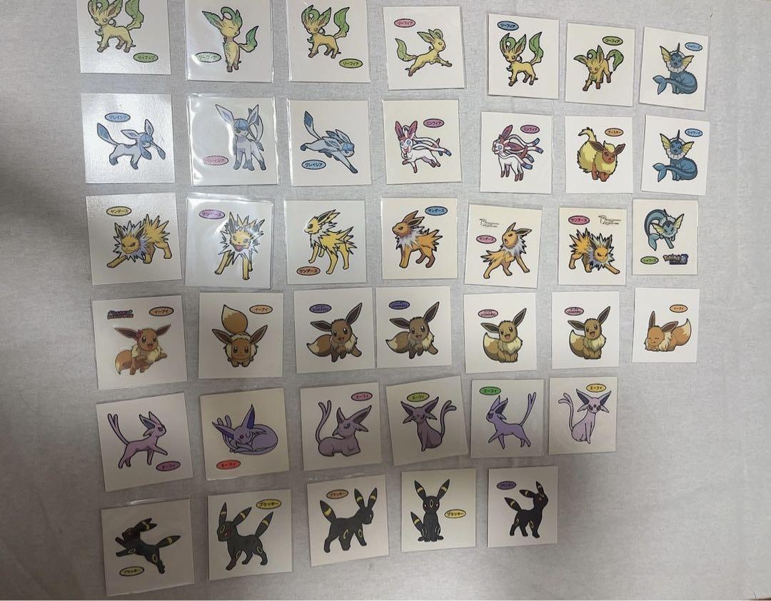 ポケモンパンシール ブイズ ポケモンパンシール 195弾イーブイフレンズ♡ブイズ♡ 9枚セット