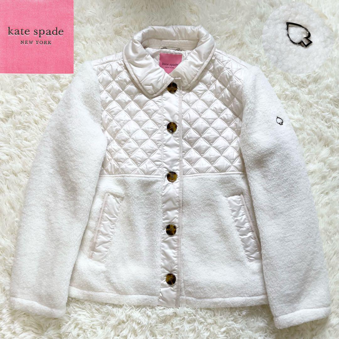 新品タグ付✨Kate spade ケイトスペードニューヨーク フリースジャケット
