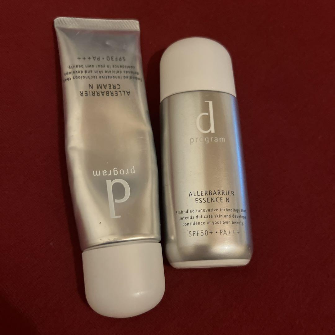 ４本　d program アレルバリアクリーム SPF30 PA+++ アレルバリア クリーム N｜朝用 ・ 日中用 （美容液