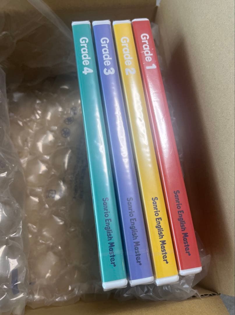 新品未開封】サンリオ 英語 イングリッシュマスター DVD 1〜4 正規品