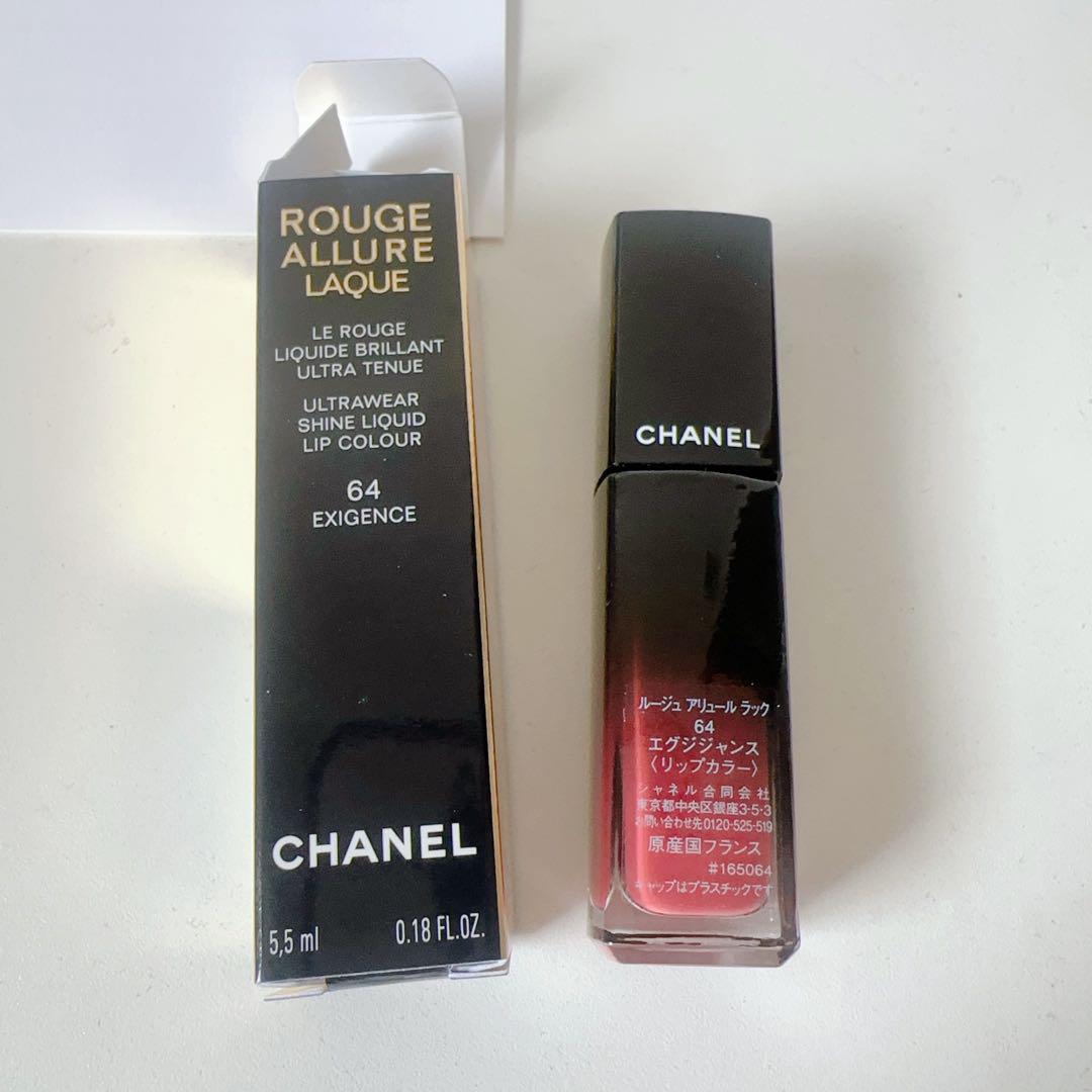 CHANEL⭐︎ルージュ　アリュールラック64新品未使用品 CHANEL ルージュ アリュールラック 64 新品 - メルカリ