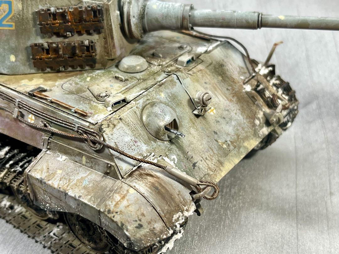 ドイツ重戦車　キングタイガーヘンシェル砲塔　1/35 1/35 ドイツ重戦車 キングタイガー （ヘンシェル砲塔