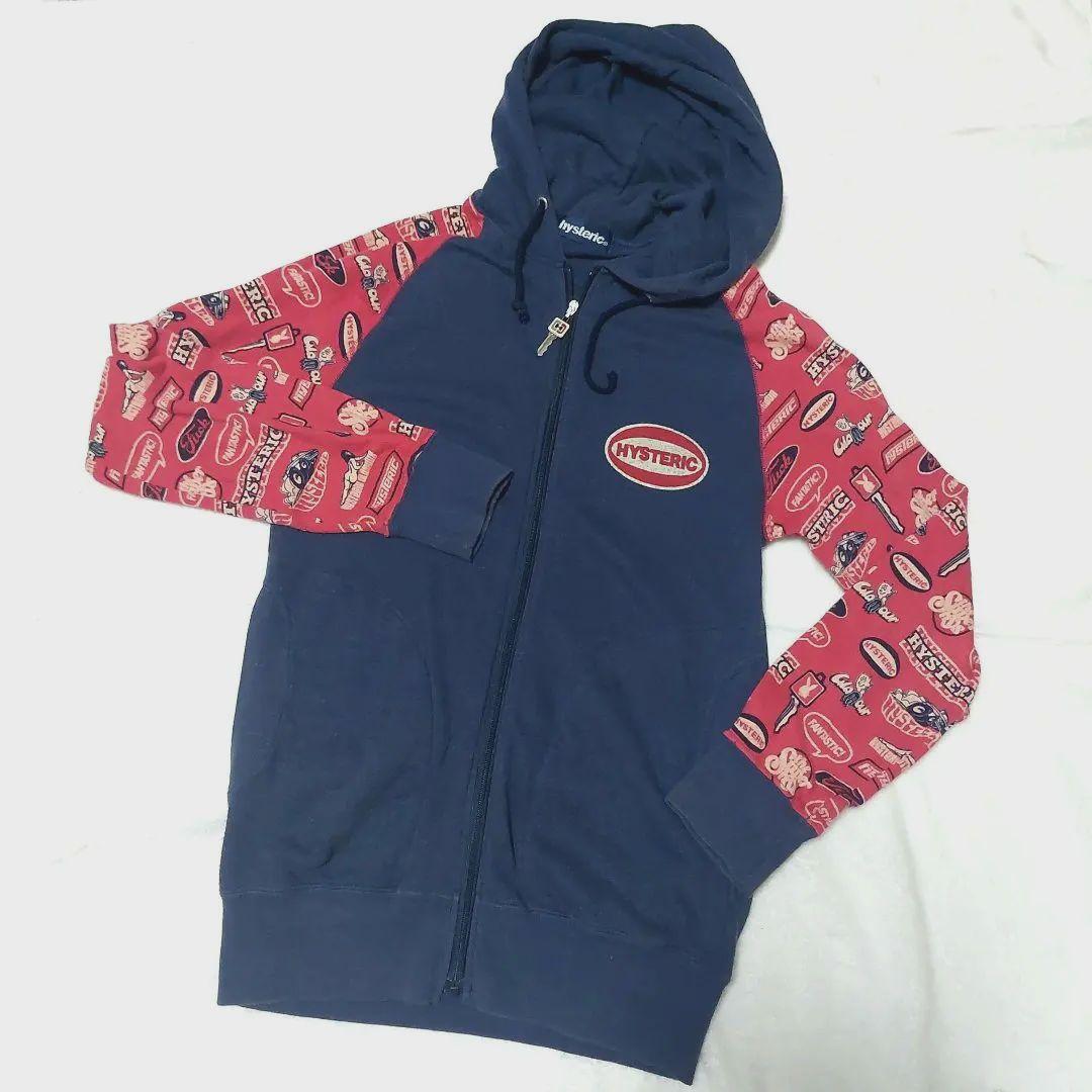 HYSTERIC GLAMOUR ジップパーカー ヒステリックグラマー パーカーFREE SIZE・Hysteric Glamour
