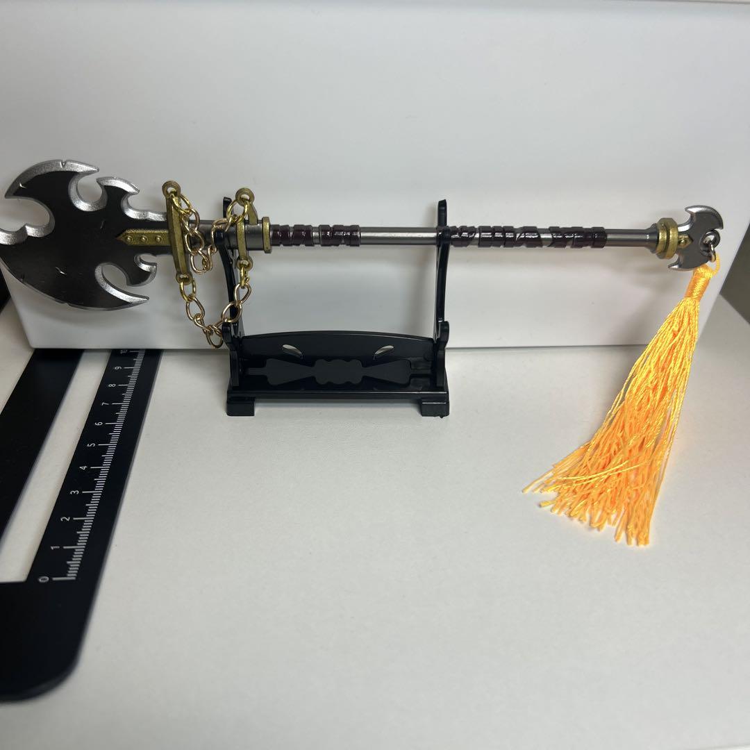 30cmミファの槍 ゼルダの伝説 ミニ武器 キーホルダー アクセサリ 光鱗の槍 ミファー ゼルダの伝説 剣 ミニ武器アクセサリー