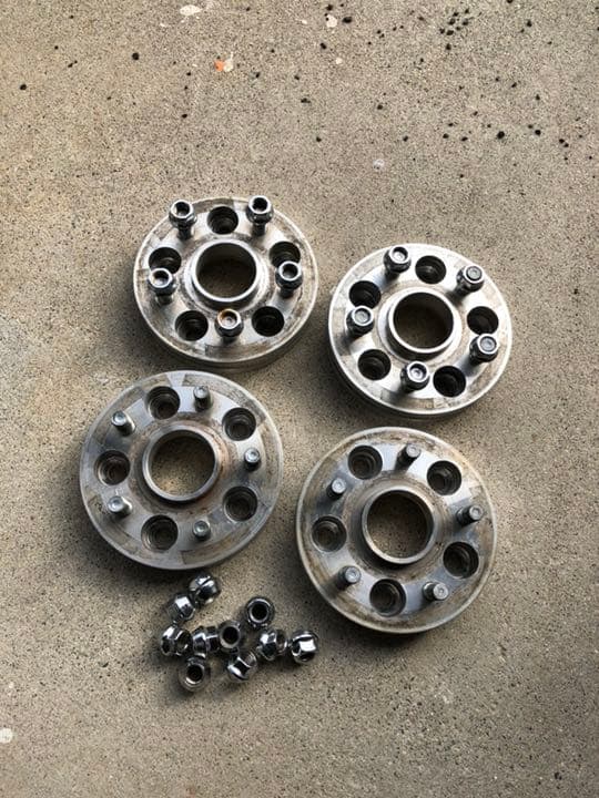 ー品販売 ハブ一体型ワイトレ 25mm 5H/PCD100 汎用パーツ - www