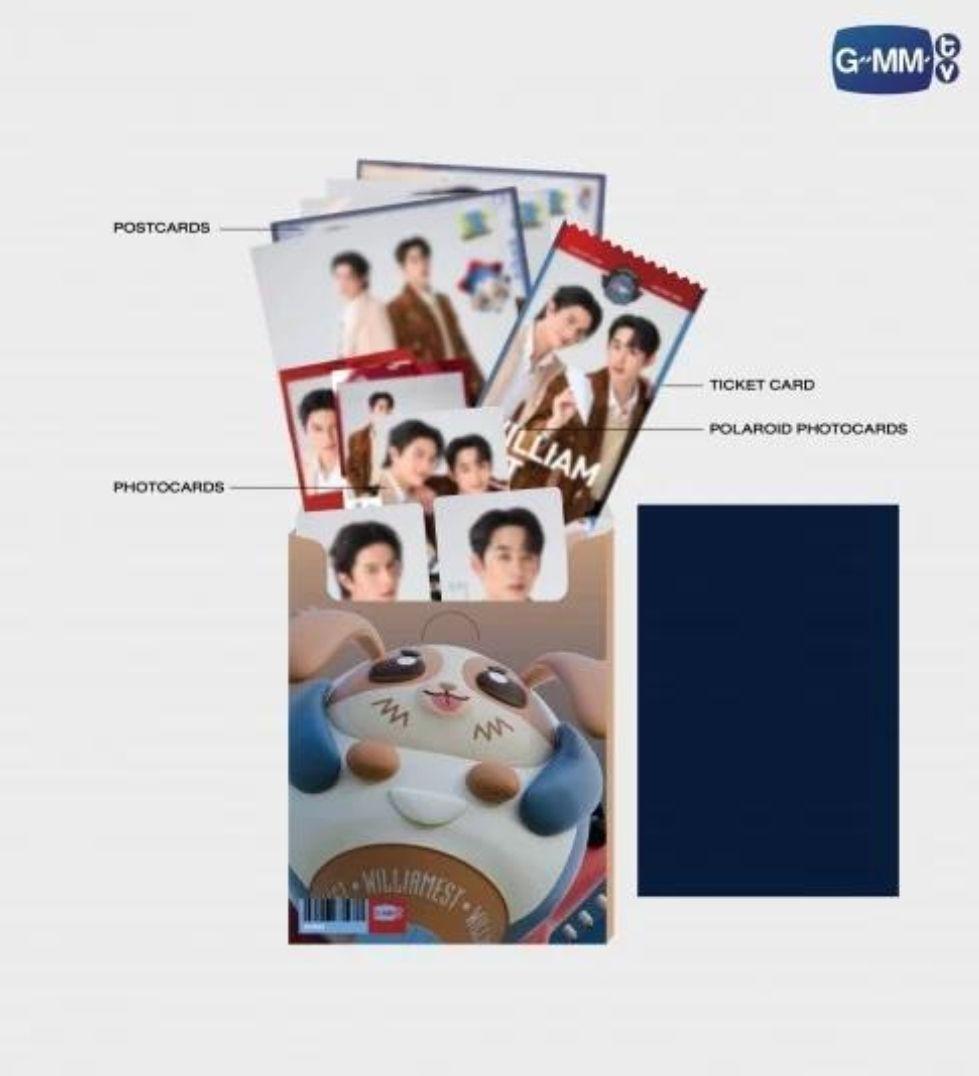 新品未開封品 GMMTV【 WilliamEst 】 LOL ポストカードSET