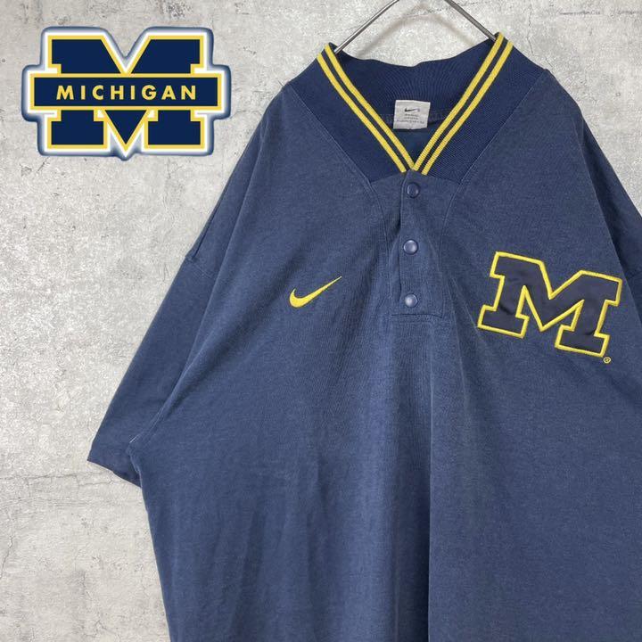 安い購入 Michigan ポロシャツ NIKE 90s シャツ ネイビー 古着 ゲーム トップス 2021 Koushiki 安い購入 Michigan ポロシャツ NIKE 90s シャツ ネイビー 古着 ゲーム トップス 2021 Koushiki