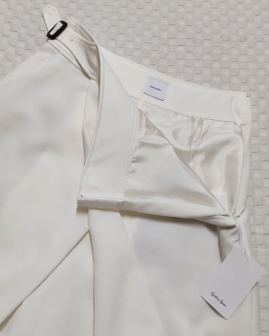 【新品 タグ付き】Spick & Span グルカ風フラップパンツ 38サイズ