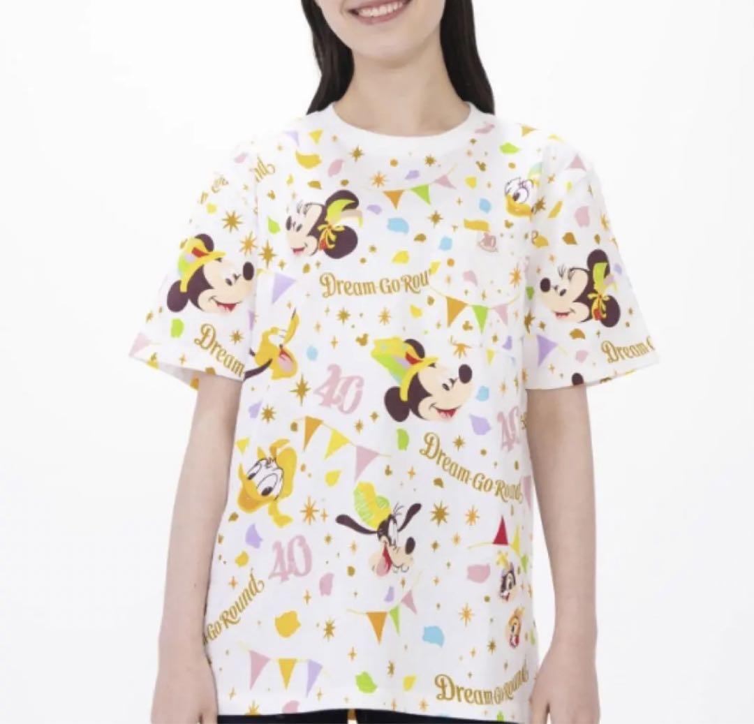 ディズニー40周年TシャツLサイズTDLディズニーランドディズニー