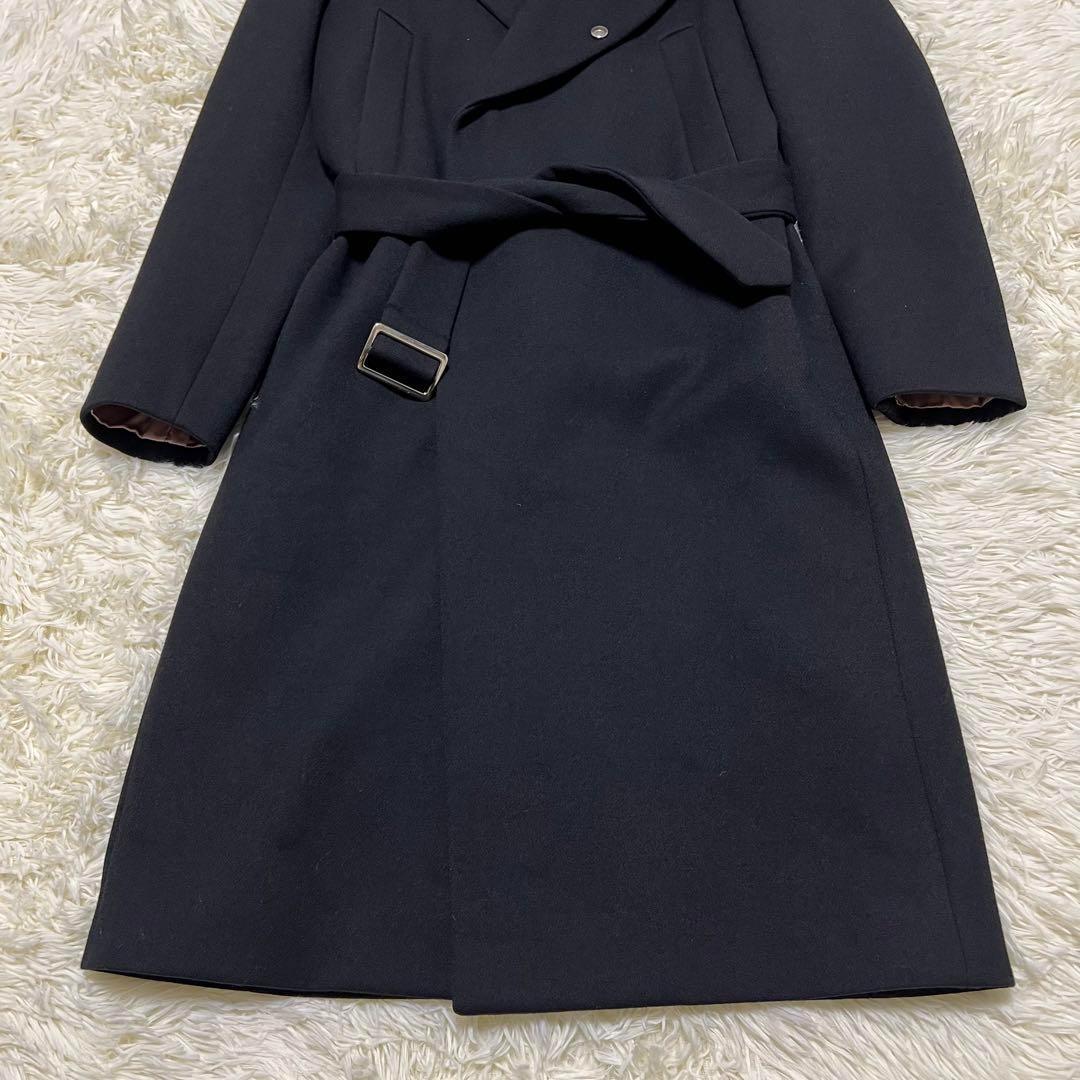 美品 ポールスミス Paul Smith フーデッドコート チェスターコート M ポールスミス Paul Smith フーデッドコート チェスターコート M