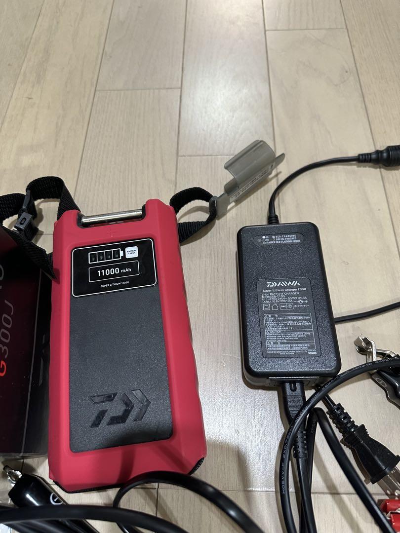 SEABORG G300J 電動リール ダイワ リチウムイオンバッテリー SEABORG G300J 電動リール ダイワ リチウムイオンバッテリー