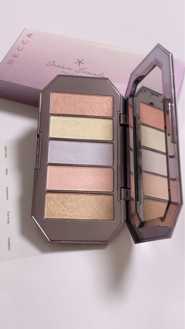 未使用品　BECCA ハイライトパウダー 5色セット