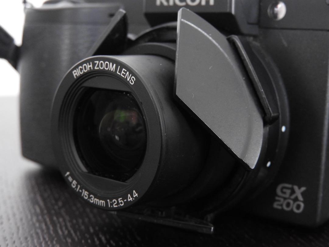 RICOH GX200 動作確認済み リコー GX コンパクトデジタルカメラ 黒