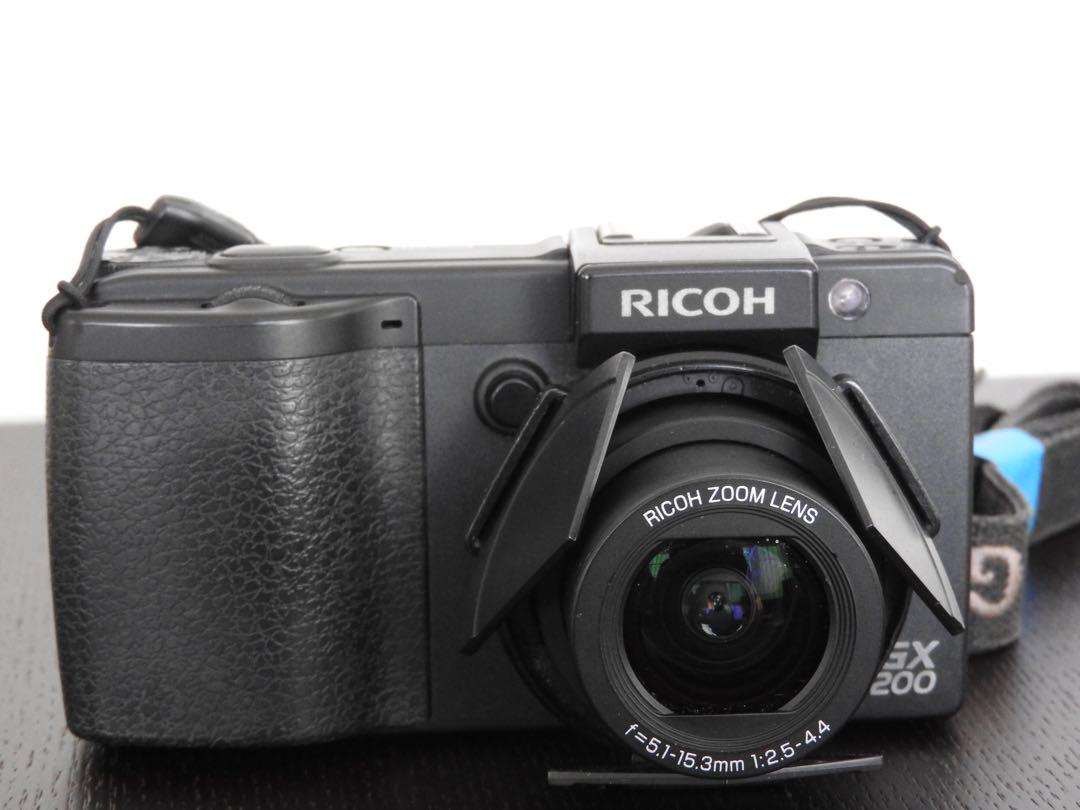 RICOH GX200 動作確認済み リコー GX コンパクトデジタルカメラ 黒