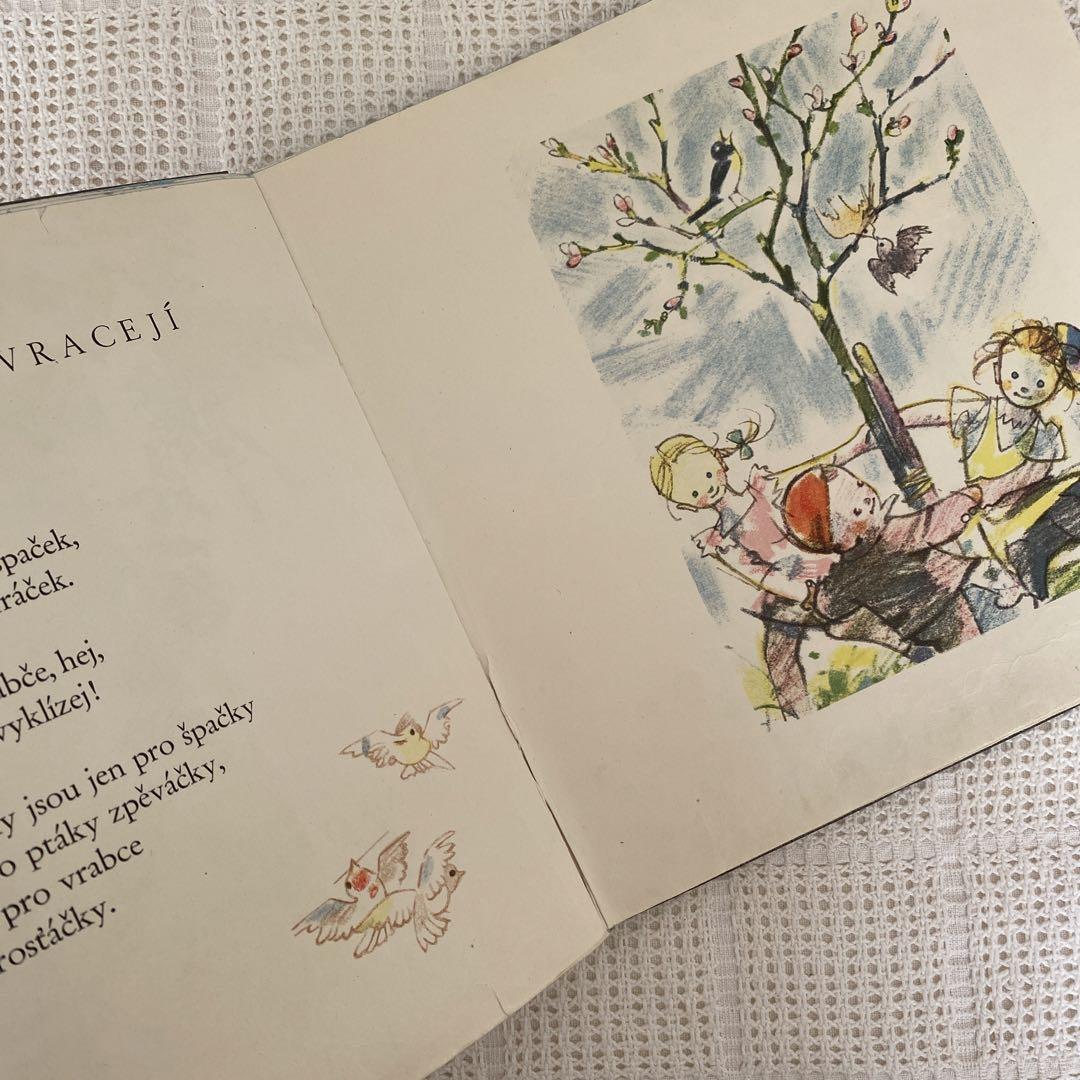 1961年 チェコ絵本 アドルフ・ザーブランスキー 洋書 古書