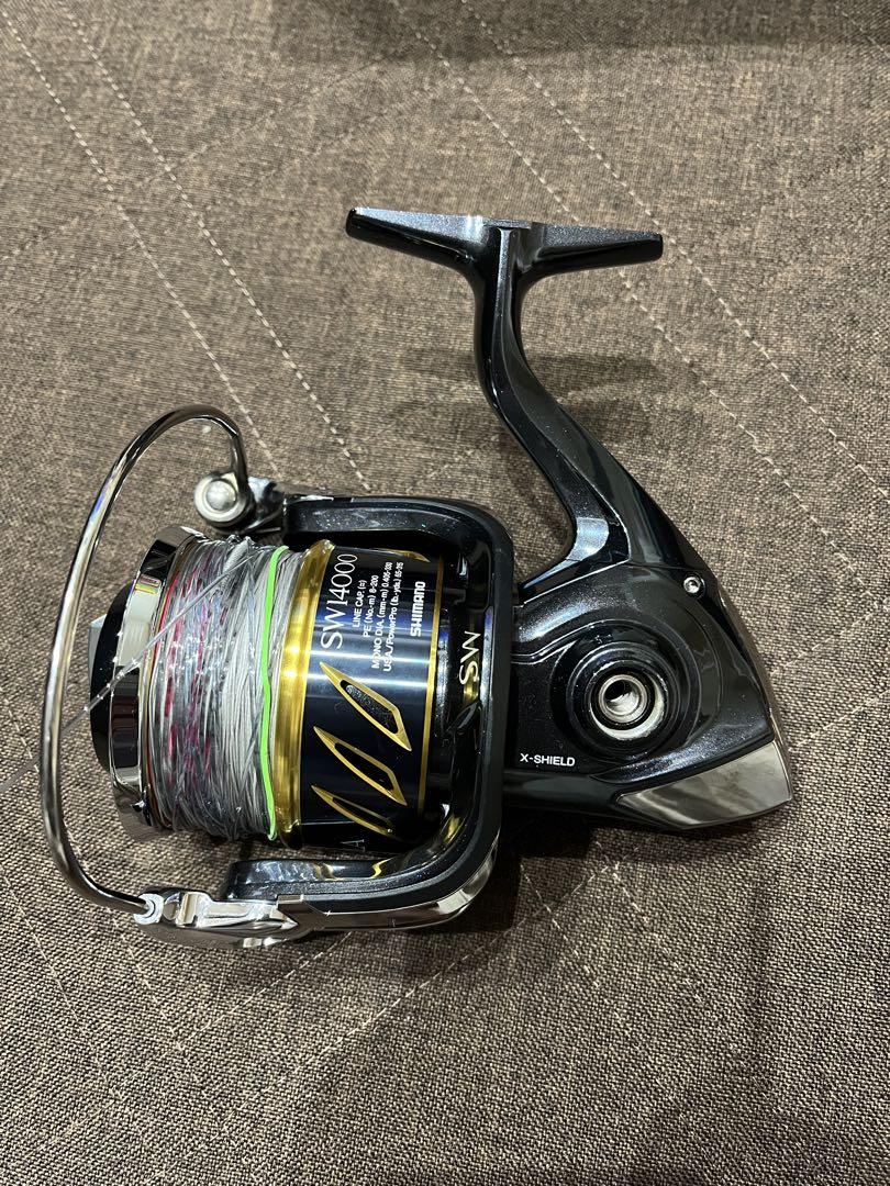 【美品】SHIMANO 13STELLA SW14000XG スピニングリール