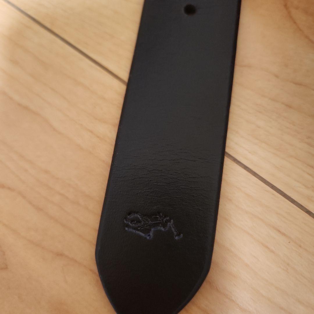 新品未使用RALPH LAURENメンズ ベルト サイズ34 黒色