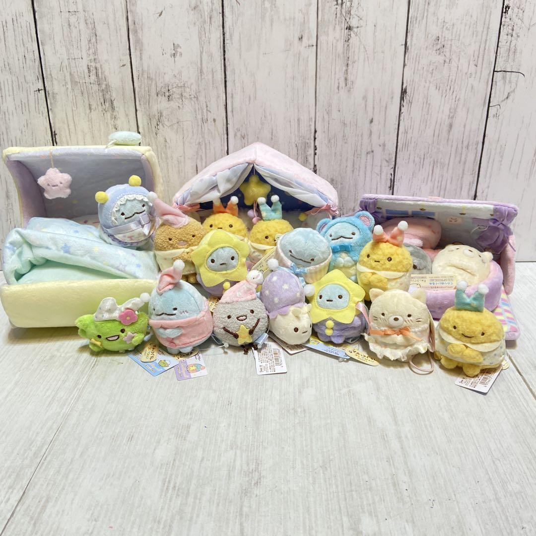 新品⭐️すみっコぐらし てのりぬいぐるみ いっしょにおとまり会 ナイトキャップ