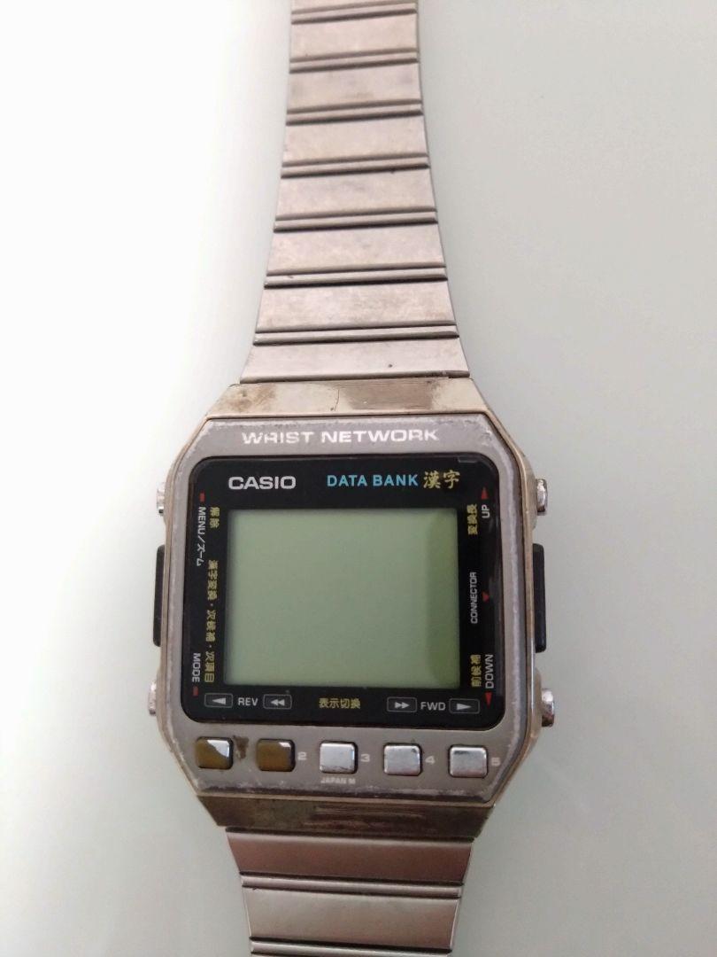 【希少】CASIO カシオ DKW-100 データバンク 腕時計