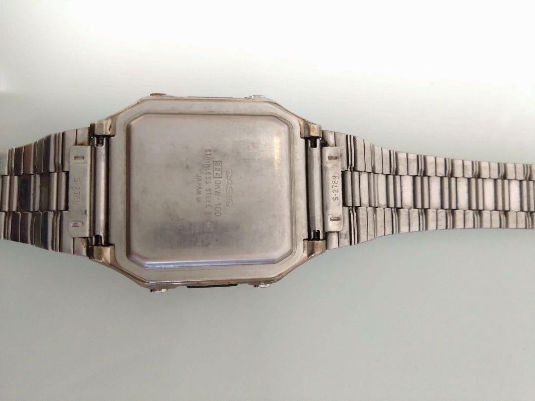 【希少】CASIO カシオ DKW-100 データバンク 腕時計
