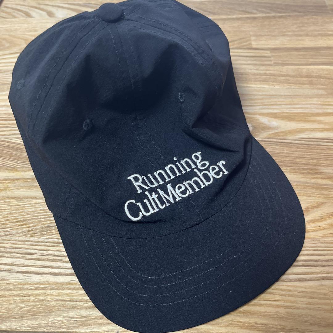 Satisfy Running Cap 刺繍 黒 キャップ ennoy Satisfy Running Cap 刺繍 黒 キャップ ennoy - メルカリ